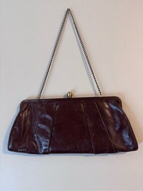 Hobo International Pleated Kisslock Shoulder Bag
